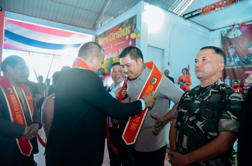  Pj. Bupati Heri Hadiri Natal Oikumene 2024
