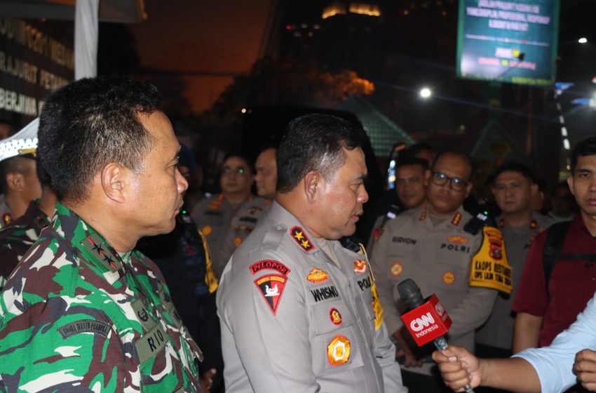  Pengamanan Perayaan Pergantian Tahun Baru 2025 di Medan Berlangsung Aman dan Lancar