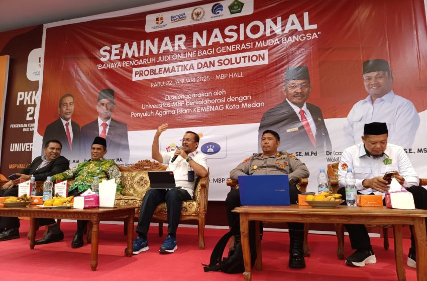  Kadis Kominfo Sumut Ilyas Sitorus Ajak Mahasiswa Hindari Judi Online