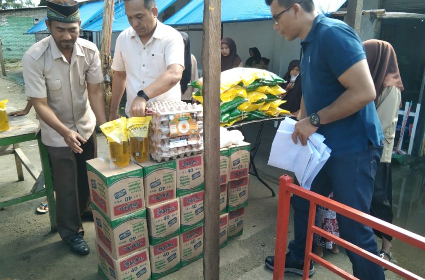  Sat Narkoba Polres Batu Bara Melaksanakan Kegiatan Jumat Berkah dan Pemberian Sembako