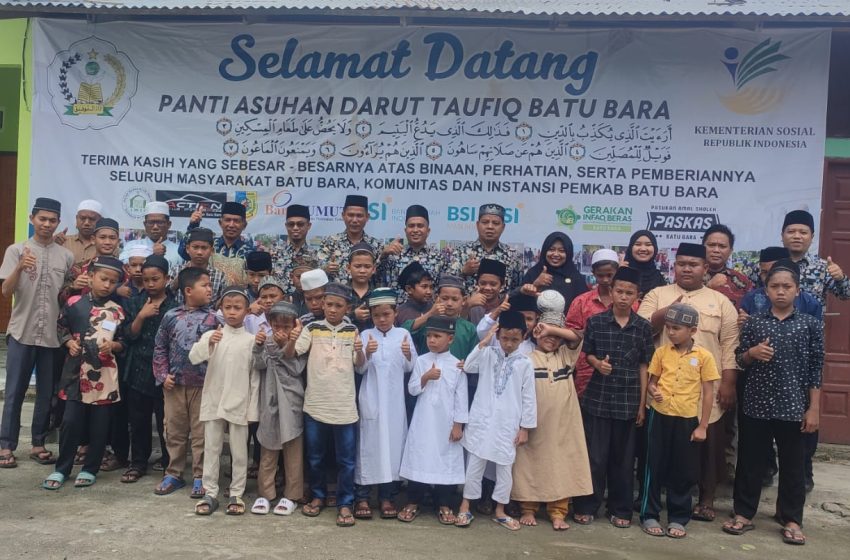  Sambut Bulan Suci Ramadhan, IPARI Batubara Gandeng Baznas Santuni Anak Yatim