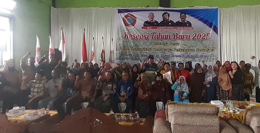  FKPPN Laksanakan Resepsi Tahun Baru 2025 dan Bagikan Bansos kepada Purnakarya
