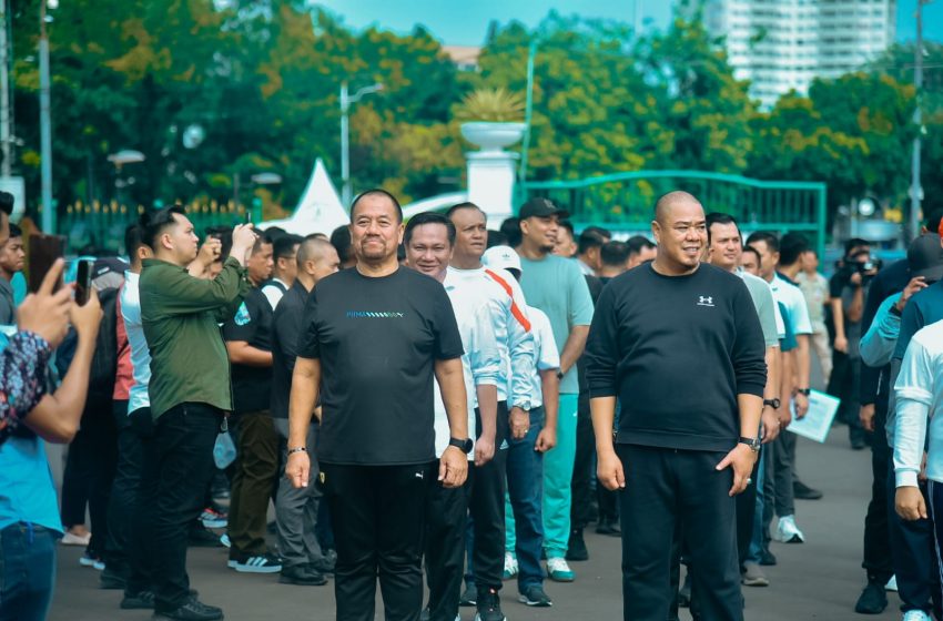  Bupati Batu Bara Terpilih Baharuddin Mengikuti Gladi Resik Jelang Pelantikan