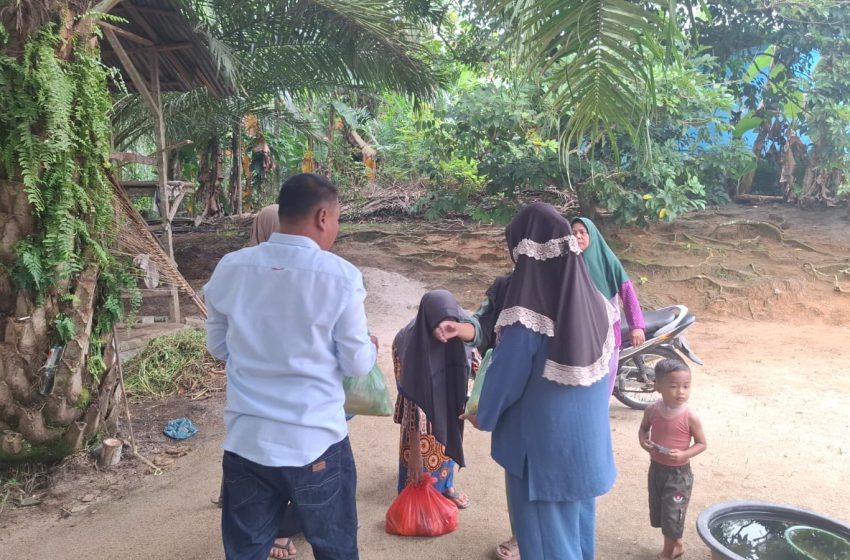  Jumat Berkah, Sat Intelkam Polres Batu Bara Berbagi Sembako