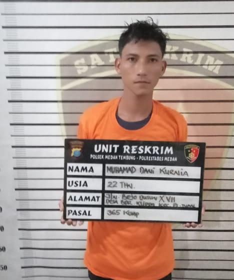  Pelaku Jambret Handphone Kawasan Bandar Khalipah Percut Dijerat Pasal 365 KUHP
