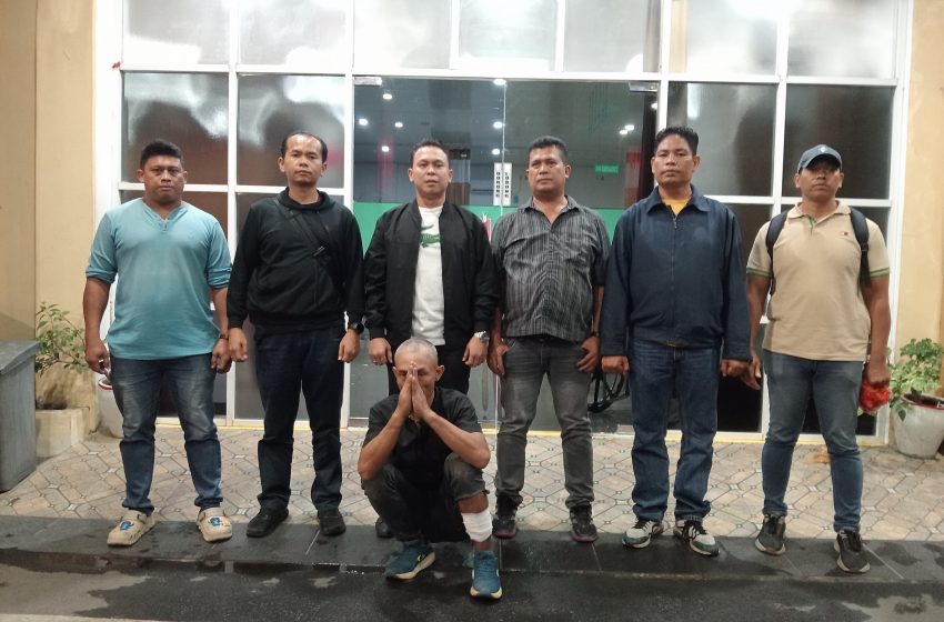  Polsek Medan Baru Tembak Kaki Pencuri Pompa Mesin Air Wihara
