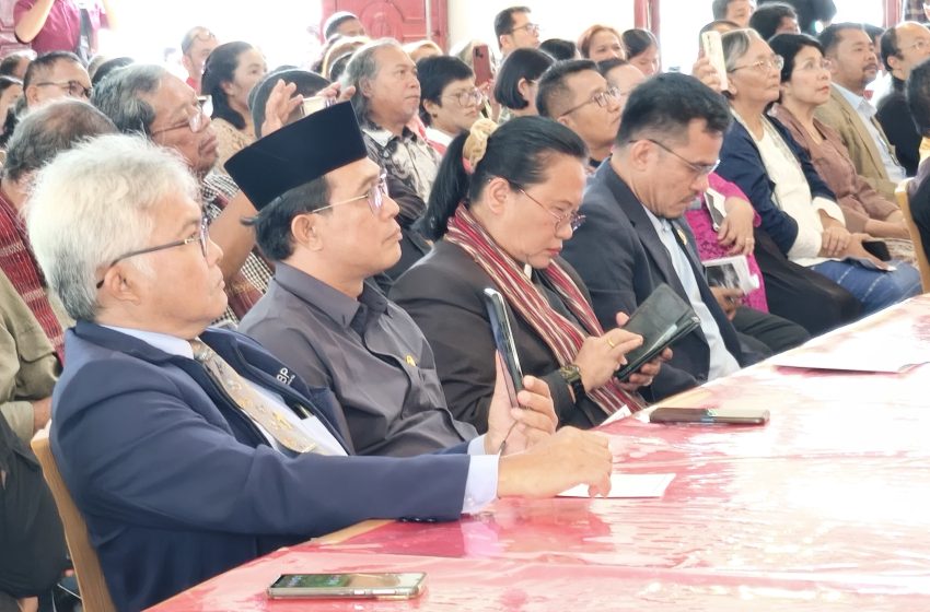  Anggota DPD RI Penrad Siagian Hadiri Doa Bersama Tolak Kerusakan Lingkungan oleh PT. TPL