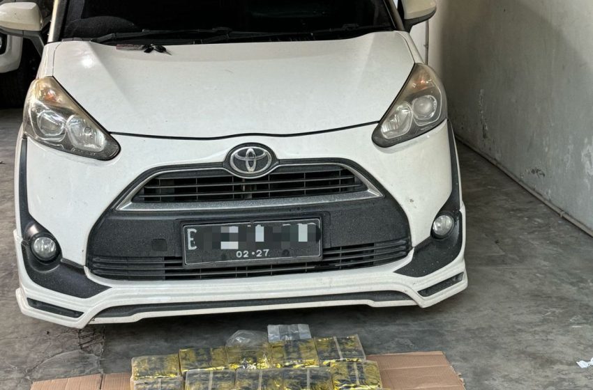  Polda Sumut Gagalkan Sindikat Narkoba 16 Kg Sabu, Satu Mobil Toyota Sienta Diamankan