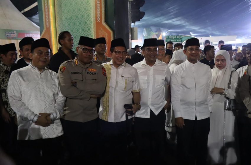  Kapolrestabes Medan Hadiri Pembukaan Ramadan Fair XIX di Taman Sri Deli