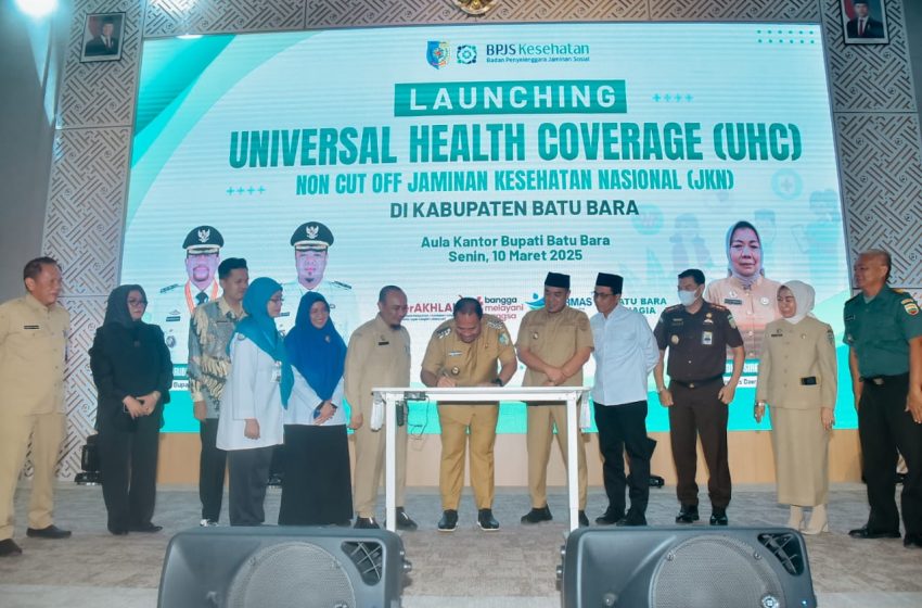 Bupati Batu Bara H. Baharuddin Launching Program Masyarakat Batu Bara Berobat Gratis