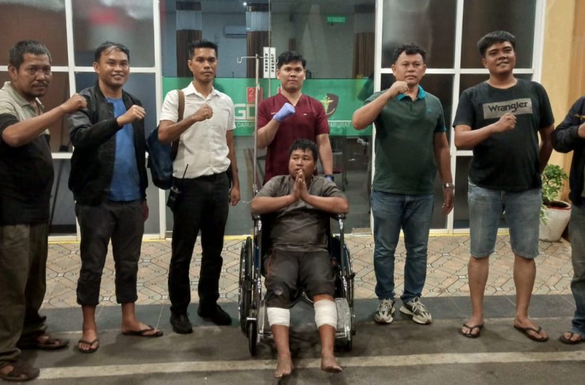  Polsek Medan Area Tembak Pelaku Curanmor Kawasan Denai
