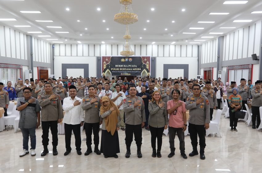  Polda Sumut Gelar Buka Puasa Bersama Polri dan Media, Perkuat Sinergi Jaga Kamtibmas