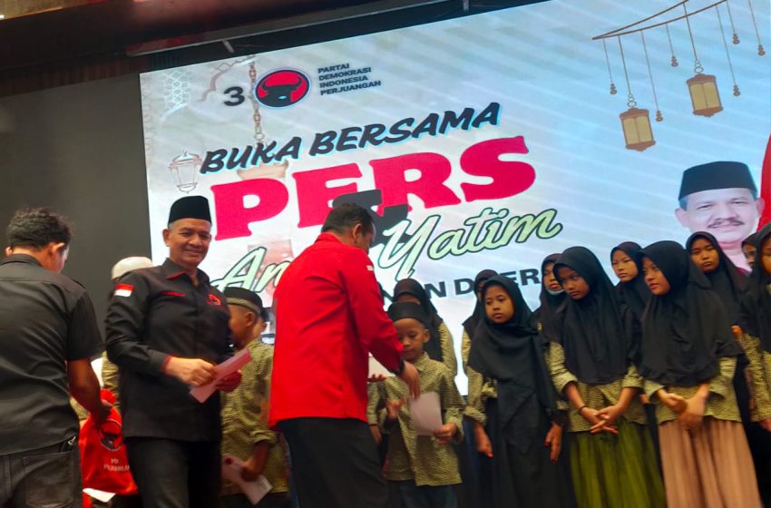  Buka Puasa PDIP Sumut, Rapidin Simbolon ; Tanah Adat Banyak Dikuasai Oleh Orang Berduit