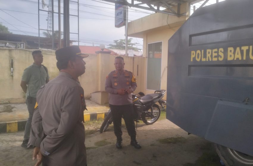  Kapolres Batu Bara Lakukan Pengecekan Terhadap Randis Operasional
