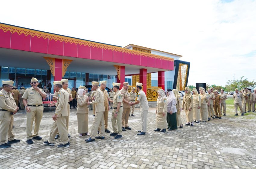  Hari Pertama Kerja Setelah Cuti Idul Fitri, Pemkab Batu Bara Gelar Apel Gabungan