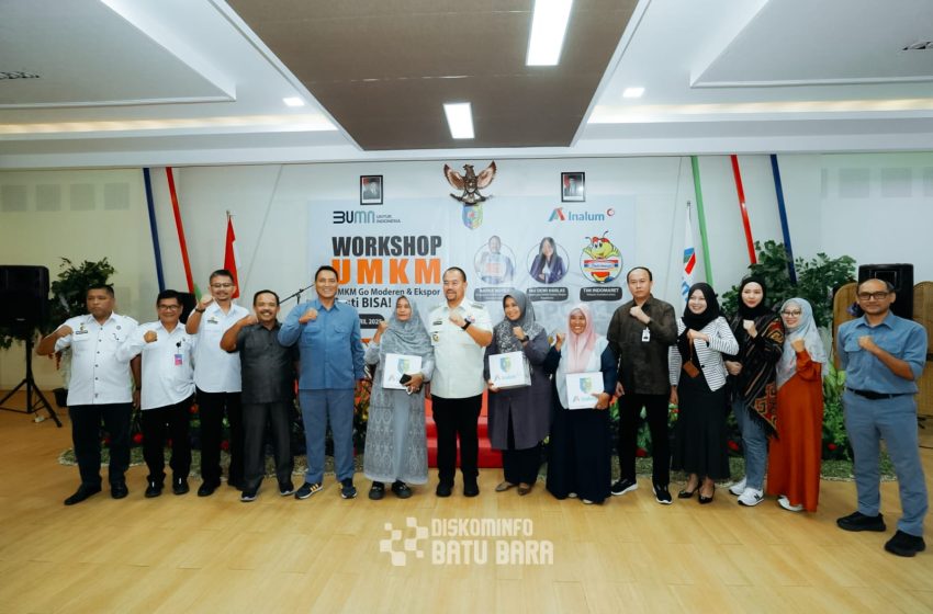  Dukung Pelaku UMKM, Bupati Batu Bara Hadiri Workshop UMKM