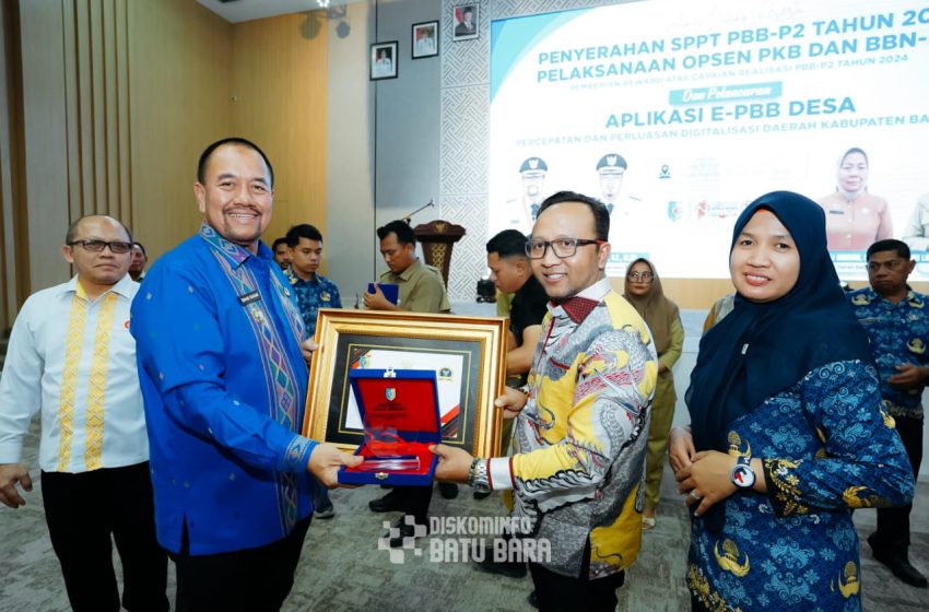  Dukung Peningkatan PAD, Bupati Batu Bara Launching Aplikasi E-PBB
