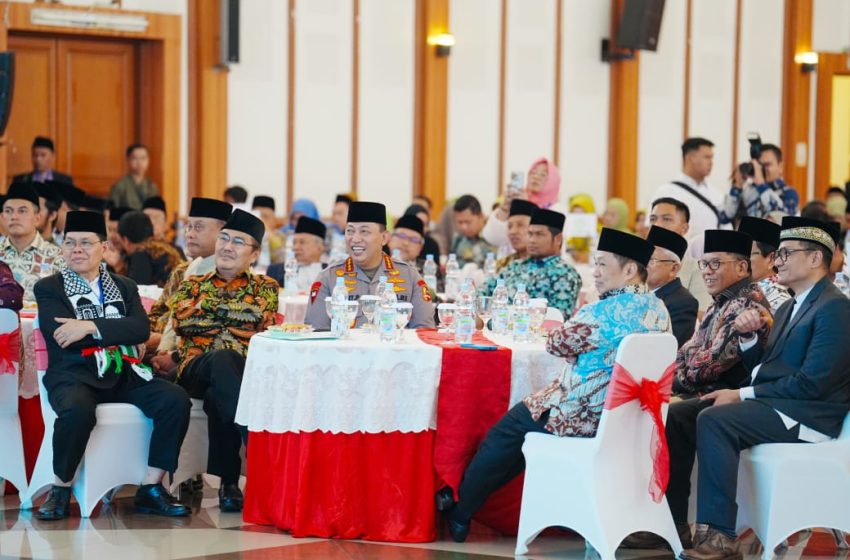 Kapolri Hadiri Silaturahmi Ormas-Halal Bihalal MUI, Komitmen Perkuat Ukhuwah Bangsa