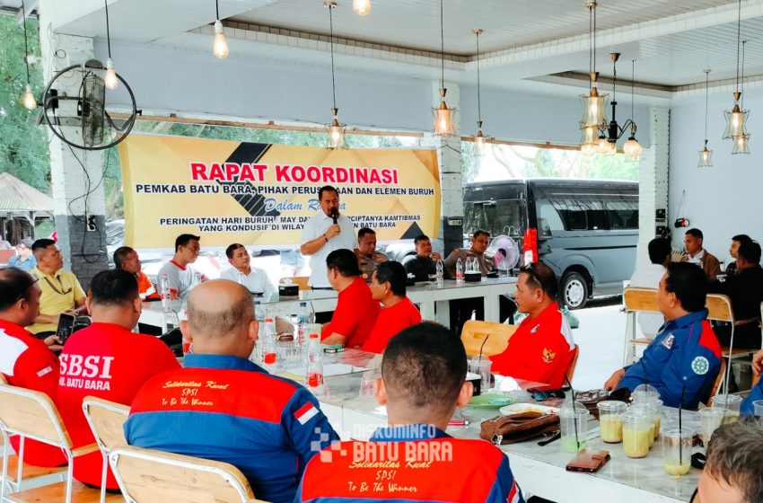  Peringati Hari Buruh, Bupati Batu Bara Berharap Solidaritas Antar Pekerja dan Perusahaan Semakin Meningkat