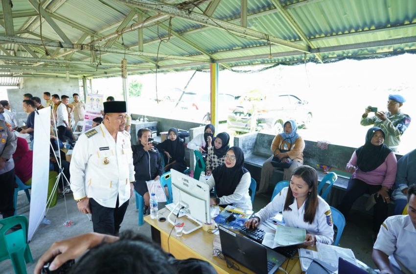  Bupati Batu Bara Tinjau Langsung Pelaksanaan Program Berlayar