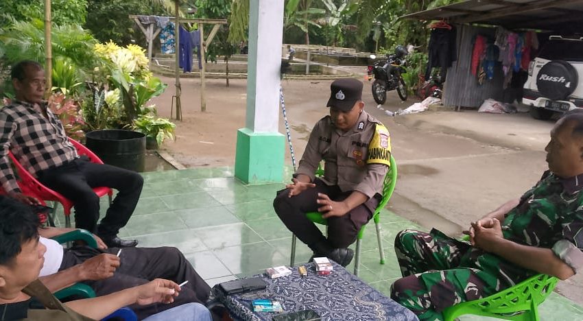  Polsek Lima Puluh Giat Cooling Sistem warga Desa Sumber Rejo