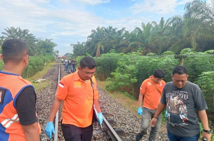  Temuan Mayat Terlindas Kereta Api, Polres Batu Bara Lakukan Sket TKP?