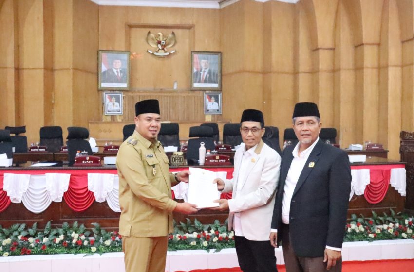  DPRD Batu Bara Gelar Rapat Paripurna Penyampaian Nota Ranperda RPJMD Kabupaten Batu Bara Tahun 2025–2029