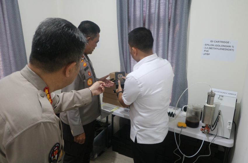  Polda Sumut Bongkar Pabrik Liquid Vape Mengandung Narkotika Senilai Rp.300 Miliar di Apartemen Medan