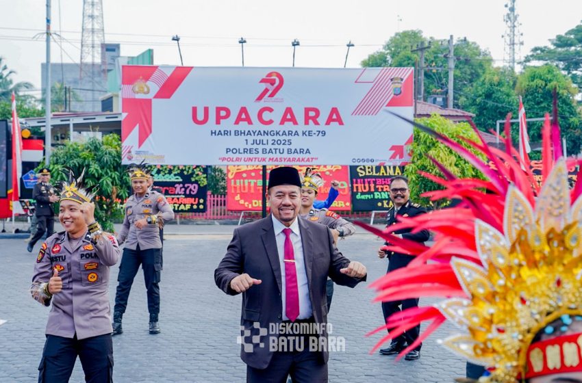  Syukuran HUT ke-79 Bhayangkara Polres Batu Bara Meriah, Polri Untuk Masyarakat