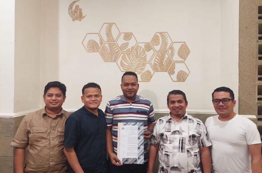  Arif Budiman Sihombing Terima SK Kepemimpinan PD Pemuda Muhammadiyah Kota Sibolga