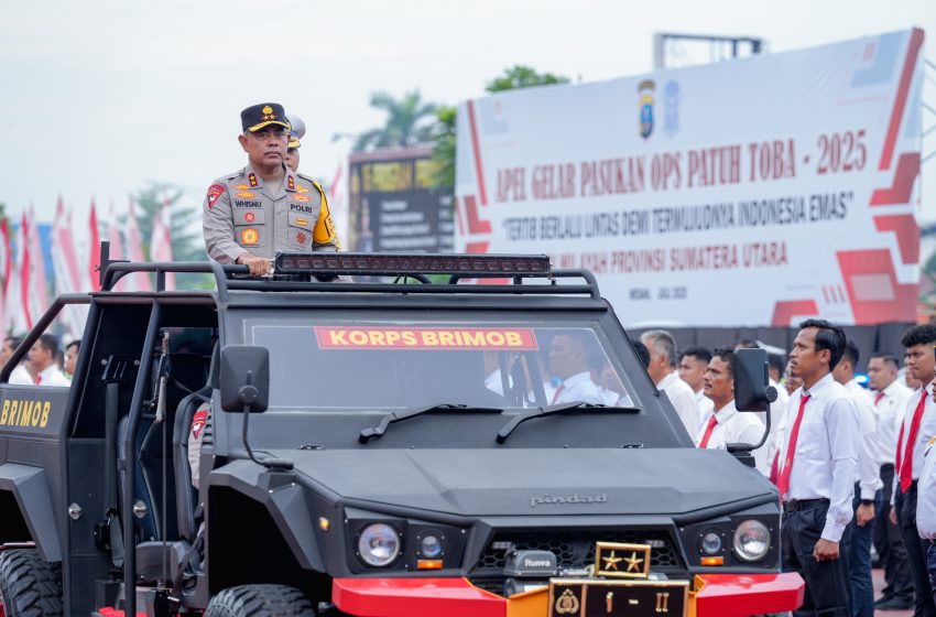  Operasi Patuh Toba 2025 Resmi Dimulai : Dorong Kesadaran Kolektif Tertib Berlalu Lintas