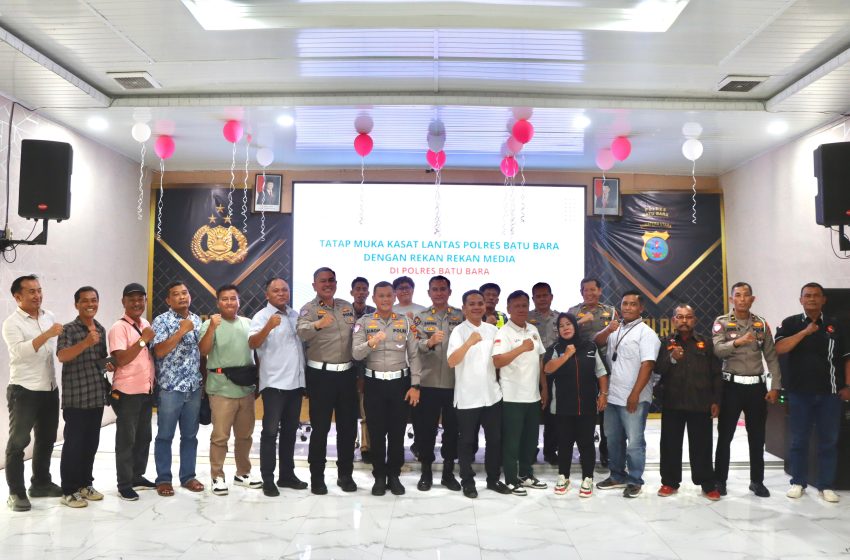  Insan Pers Temu Ramah dan Coffe Morning Bersama Kasat Lantas Batu Bara