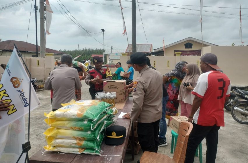  Sinergitas Polres Batu Bara Bersama Perum Bulog Asahan “Gerak Pangan Murah”