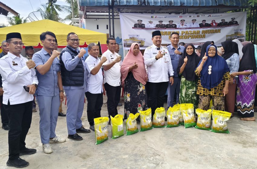  INALUM Dukung Program Pasar Murah Kabupaten Batu Bara
