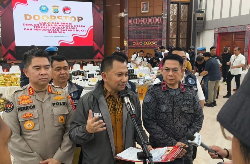  Polda Sumut Perkuat Pengawasan Narkoba di Lima Kecamatan, Puluhan Kasus Berhasil Diungkap