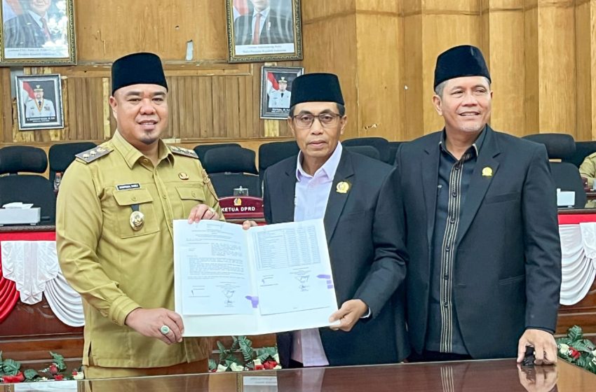  DPRD Batu Bara Setujui Ranperda Perubahan APBD Tahun Anggaran 2025