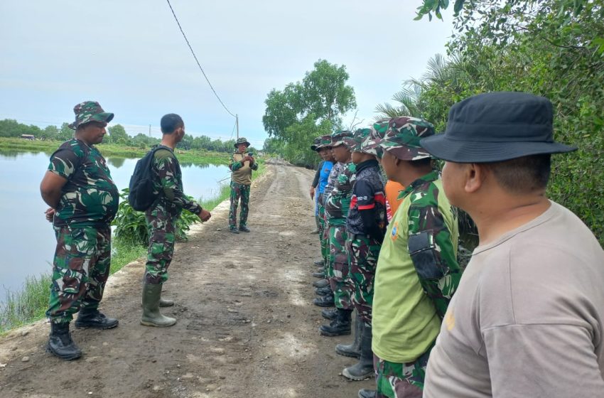  Satgas TMMD 126 Kodim 0201 Medan Tekankan Kekompakan Tim di Lapangan