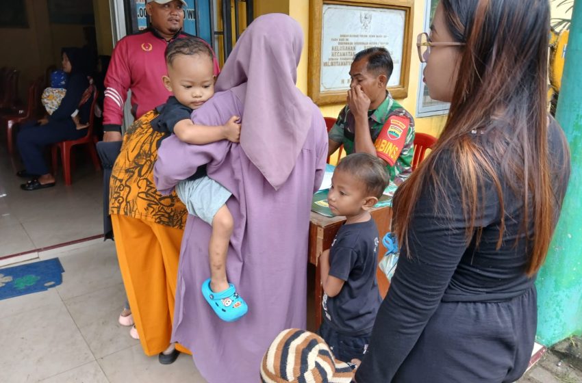 Satgas TMMD Kodim 0201/Medan Perkuat Edukasi Pencegahan Stunting di Paya Pasir