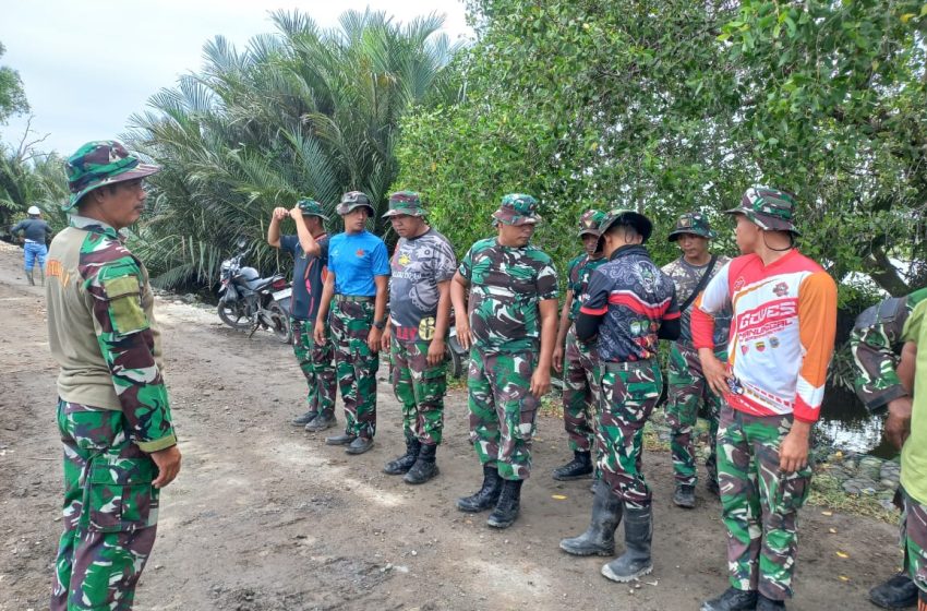  Satgas TMMD 126 Kodim 0201 Medan Gelar Evaluasi Kinerja di Lokasi Pembangunan