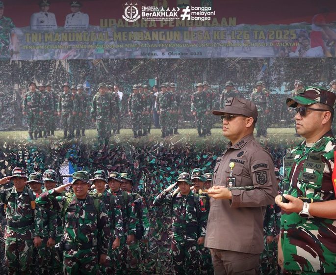  Kejaksaan Negeri Medan Hadiri Pembukaan TMMD ke-126 Kodim 0201 Medan di Marelan