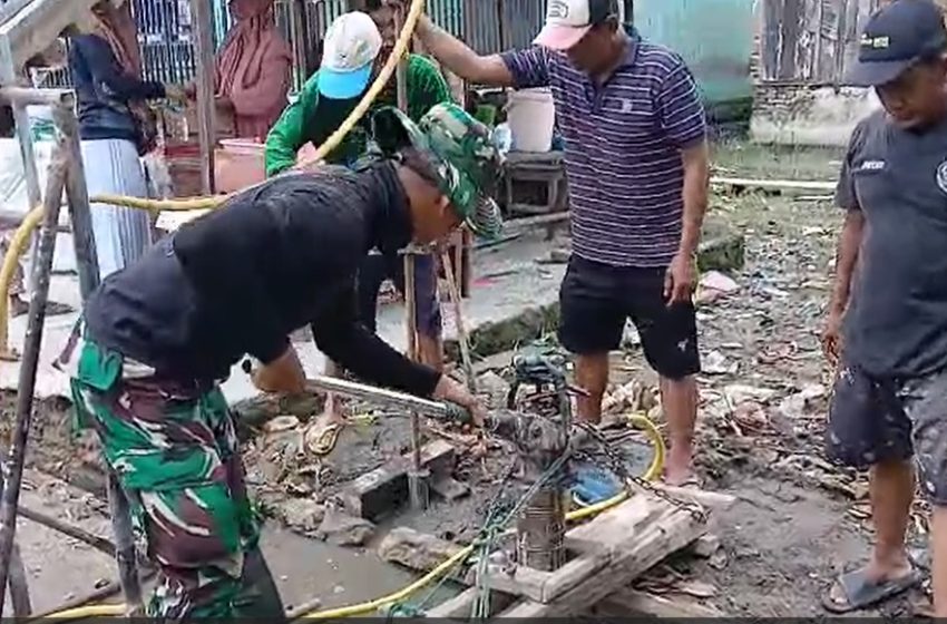  Satgas TMMD Edukasi Siswa Tentang Pentingnya Hidup Bersih