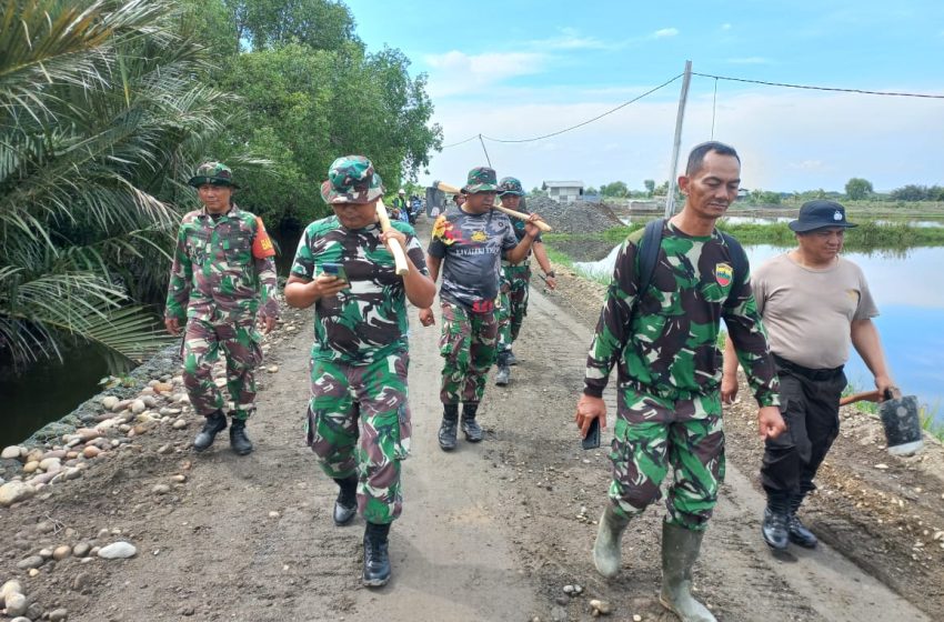 TMMD Kodim 0201 Medan Buka Harapan Baru Lewat Jalan Desa