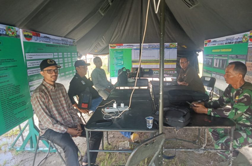  Satgas TMMD 126 Kodim 0201 Medan Terima Kunjungan Tim Media untuk Dokumentasi Lapangan