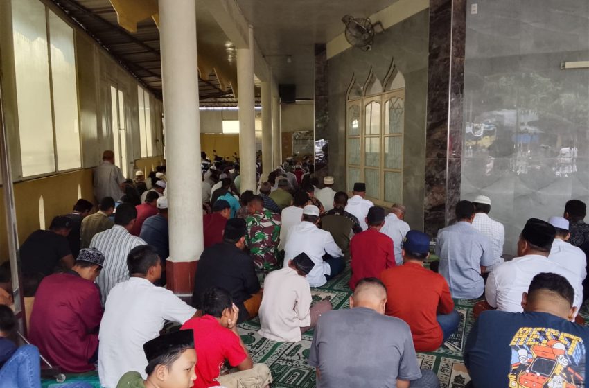  Satgas TMMD 126 Kodim 0201 Medan: Ibadah Bersama, Bukti Kedekatan dengan Warga