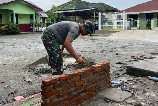  TMMD Kodim 0201/Medan Dorong Akses Air Bersih untuk Lingkungan Sehat di Labuhan Deli