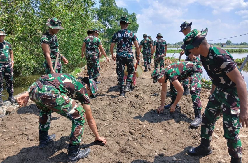  TMMD 126 Kodim 0201 Medan Wujudkan Infrastruktur Tangguh di Kawasan Rawan Banjir