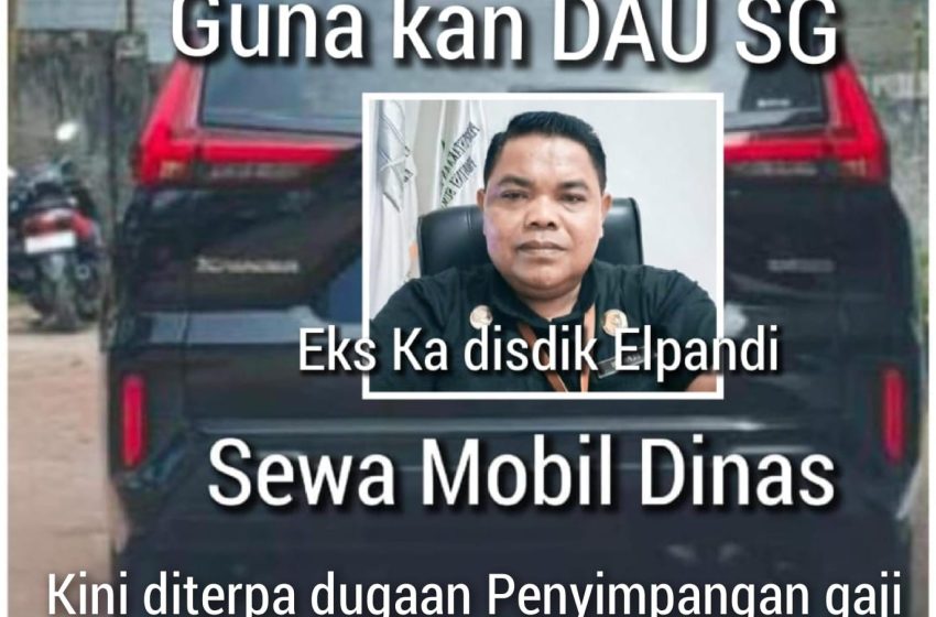  Gaji P3K Guru Tahun 2023 di Bayar Tahun 2024, Aroma Penyelewengan Dalam Jabatan Eks Plt Kadisdik Batu Bara Disorot?