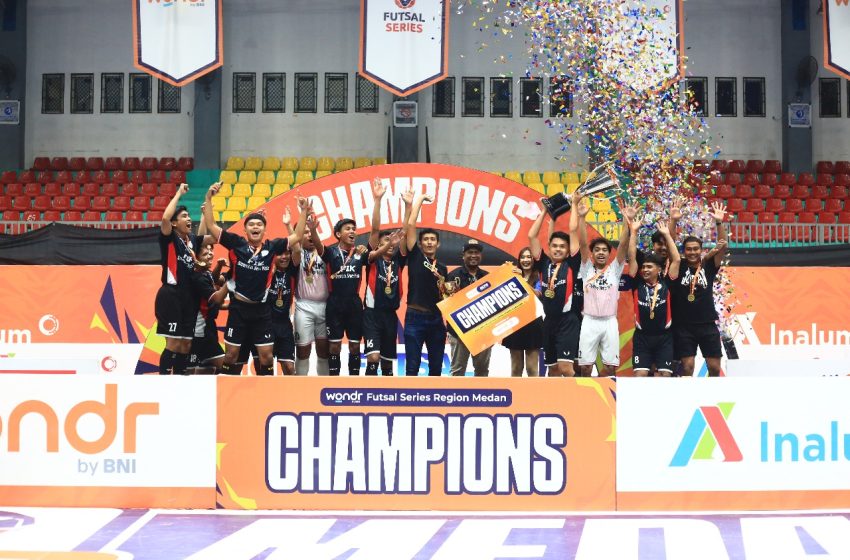  INALUM Dukung Semangat dan Potensi Generasi Muda Lewat Wondr Futsal Series 2025 Regional Medan