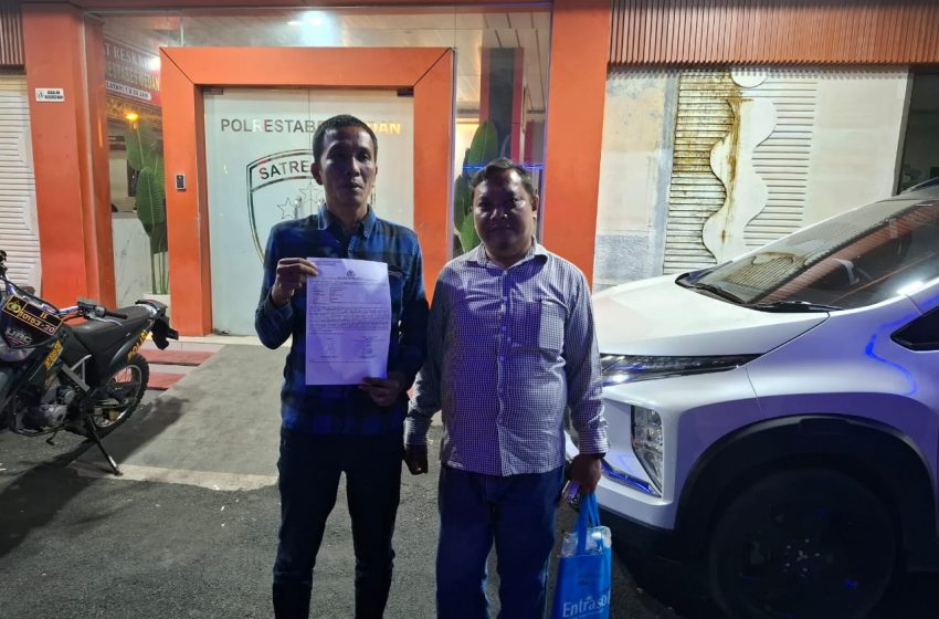  Wartawan Laporkan Akun TikTok@trinov0377 dan YouTube @soposimataniari3419 ke Polrestabes Medan