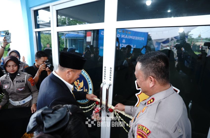Bupati Batu Bara dan Kapolres Resmikan Gedung SPPG serta Sentra Pelayanan Perempuan dan Anak